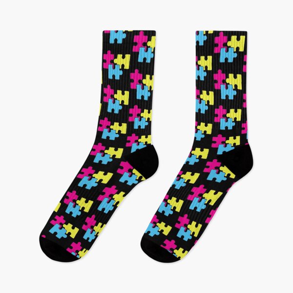 Item preview, Jigsaw puzzle pieces Colored  designed and sold by Rainbows Rock.