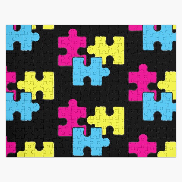 Item preview, Jigsaw puzzle pieces Colored  designed and sold by Rainbows Rock.
