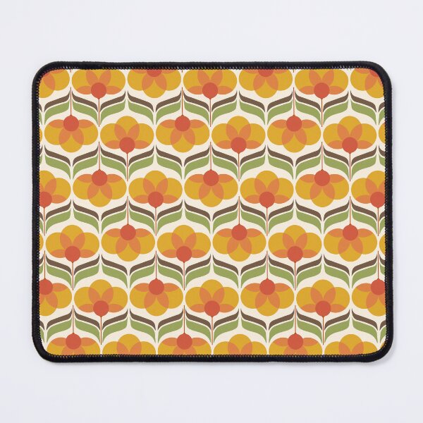 Item preview, Blomma, Vintage 70s Flower Pattern designed and sold by BesanoStyle.
