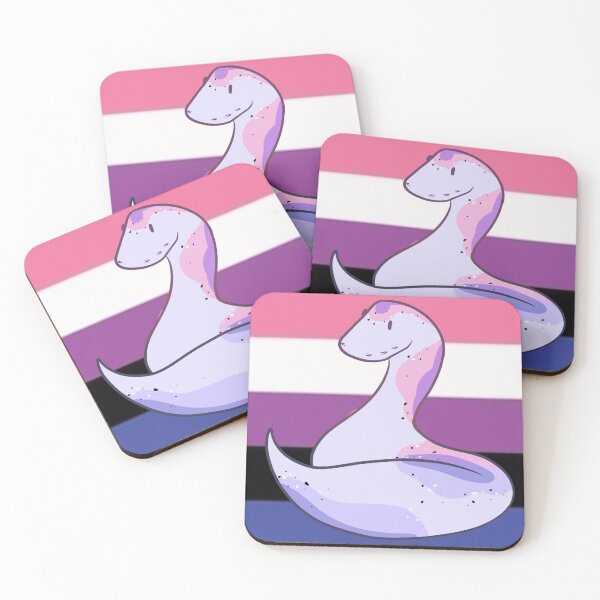 Item preview, genderfluid snake designed and sold by Drawingsnake.