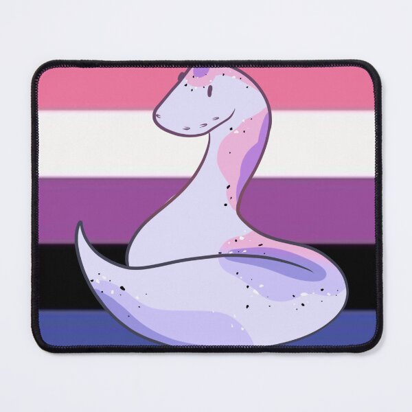Item preview, genderfluid snake designed and sold by Drawingsnake.