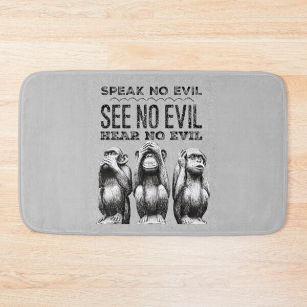 Item preview, The three wise monkeys - Speak no evil,see no evil,hear no evil designed and sold by FeeLnLivE.