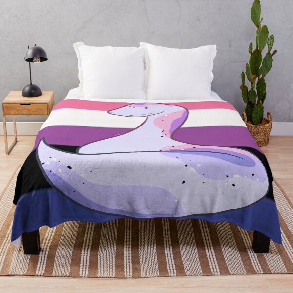 Item preview, genderfluid snake designed and sold by Drawingsnake.