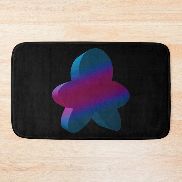 Item preview, Cyan Purple Blue Meeple (Favorite Player Color) designed and sold by SassyClassyMe.