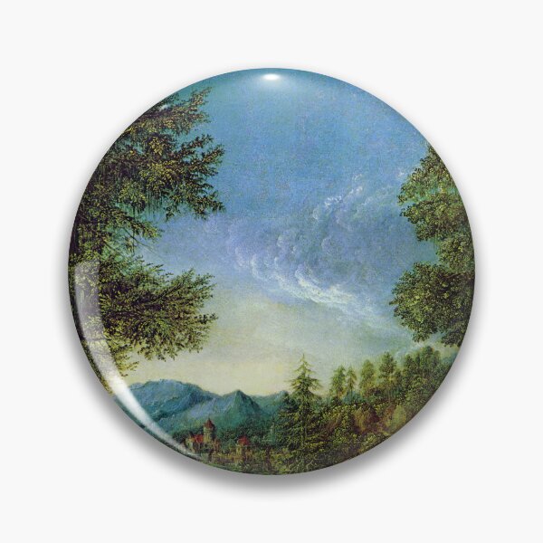 Item preview, Albrecht Altdorfer Danube landscape near Regensburg with Scheuchenberg 1528 designed and sold by Vitage-Art45.