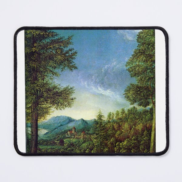 Item preview, Albrecht Altdorfer Danube landscape near Regensburg with Scheuchenberg 1528 designed and sold by Vitage-Art45.