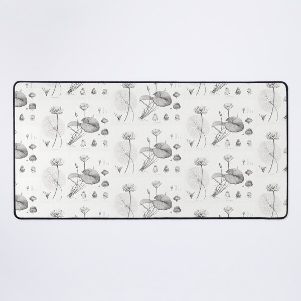 Item preview, Egyptian lotus and White Egyptian lotus - Botanical Illustration designed and sold by chimakingthings.