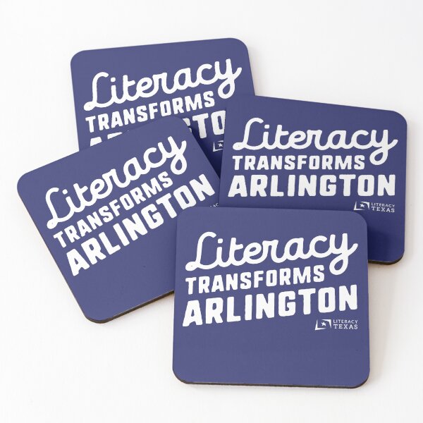 Item preview, Literacy Transforms Arlington + Literacy Texas logo - TX education and adult learning designed and sold by LiteracyTexas.