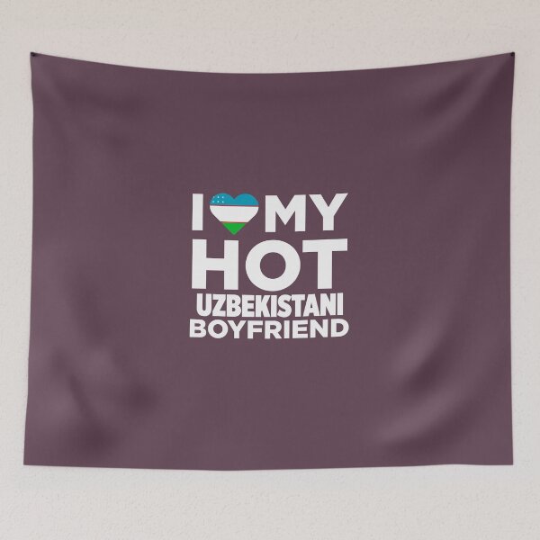 Item preview, I Love My Uzbekistani Boyfriend designed and sold by AlwaysAwesome.