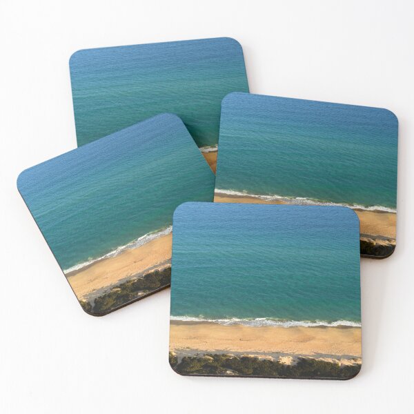Item preview, Warm beach birds eye view designed and sold by Joshuasc.
