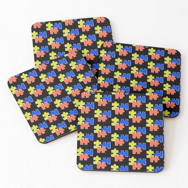 Item preview, Jigsaw puzzle pieces Colored  designed and sold by Rainbows Rock.