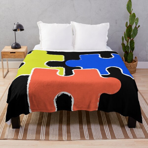 Item preview, Jigsaw puzzle pieces Colored designed and sold by Rainbows Rock.