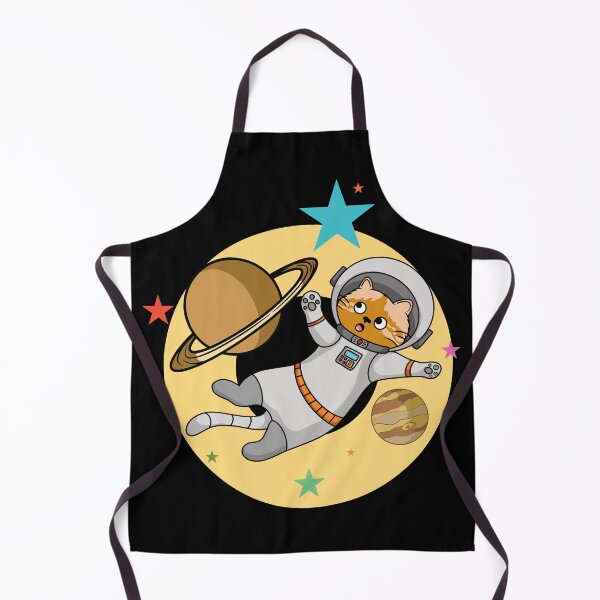 Item preview, Astronaut Cat Floating Space Walk designed and sold by AfropunkDesigns.