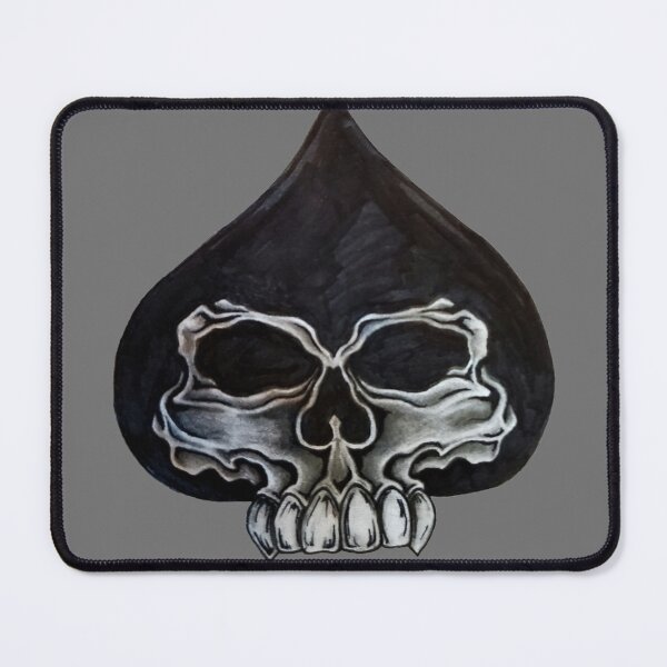 Item preview, spade skull designed and sold by Scott McAfee II.