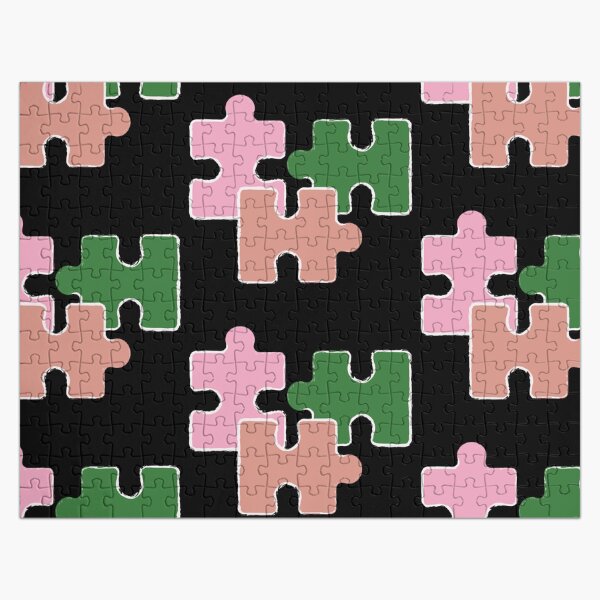 Item preview, Jigsaw puzzle pieces Colored  designed and sold by Rainbows Rock.