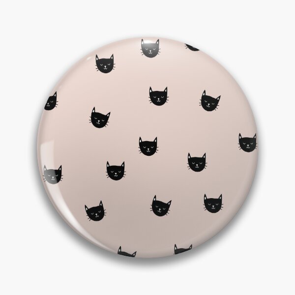 Item preview, Cat Herder - Cute Black and Pink Cat Head for Cat Lovers and Owners  designed and sold by JoyTop.
