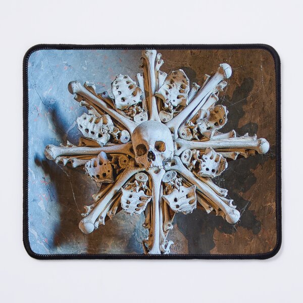 Item preview, Sedlec Ossuary Monstrance Photo Art, Skull Bone Church designed and sold by Sedlec Ossuary Project.