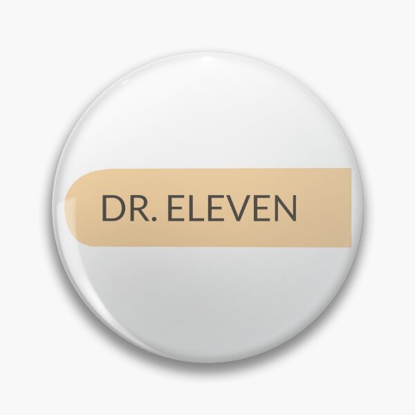 Item preview, Station Eleven Dr. Eleven Jeevan Badge Sticker designed and sold by SowCow.