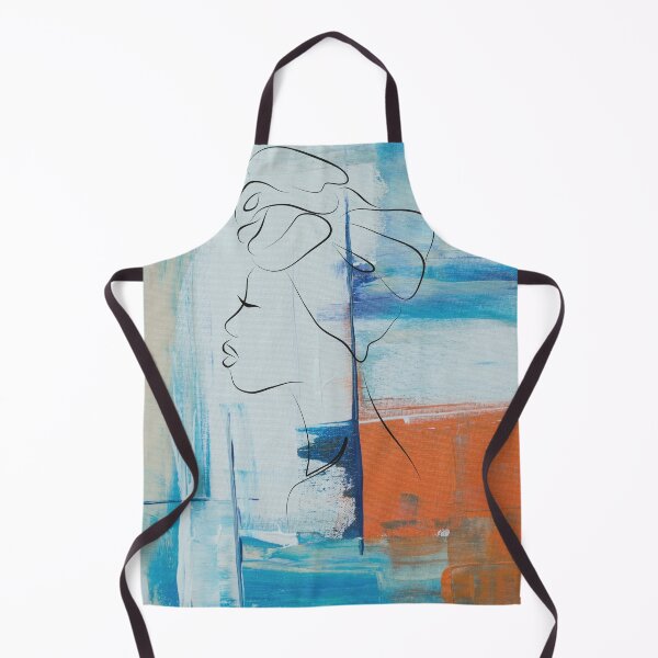Item preview, Blue-Brown- Abstract Nubian Art designed and sold by LaceRenee.