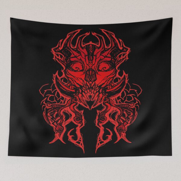 Item preview, HORROR MONSTER SKULL designed and sold by Damyanoman_Art.