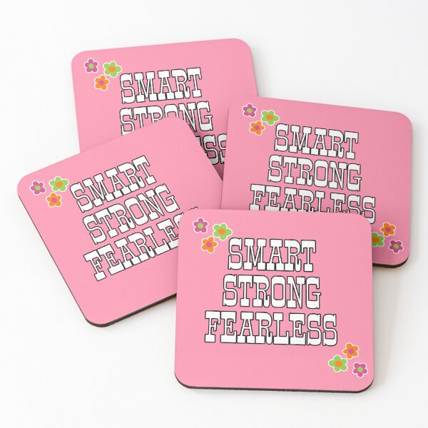Item preview, Smart strong fearless pink designed and sold by DemonicGloom.