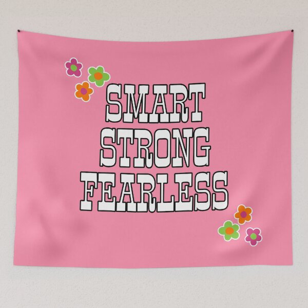Item preview, Smart strong fearless pink designed and sold by DemonicGloom.