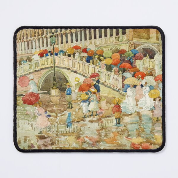Item preview, Umbrellas in the Rain - Maurice Prendergast designed and sold by TheSoulOfArt.