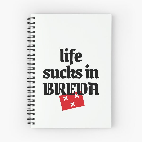 Item preview, Life sucks in Breda, mooi Brabants  designed and sold by BrabantsBeste.