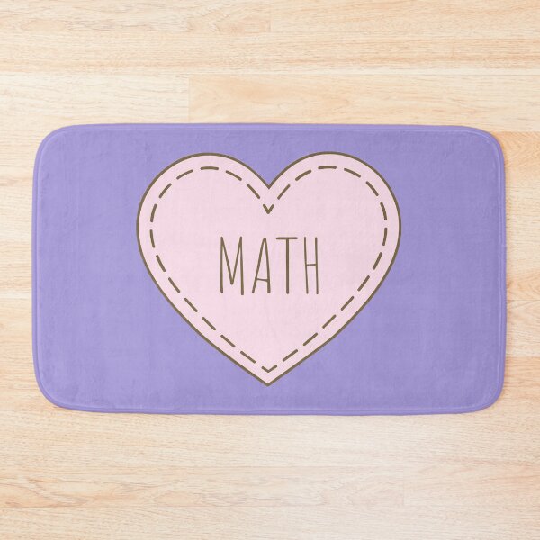 Item preview, I Love Math Heart designed and sold by mewsis.