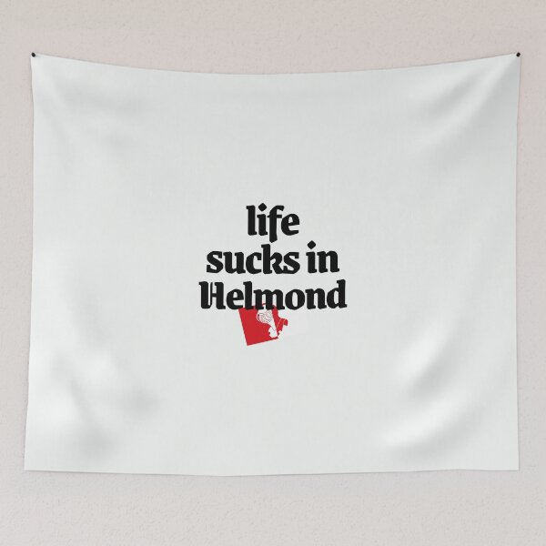 Item preview, Life sucks in Helmond, mooi Brabants  designed and sold by BrabantsBeste.