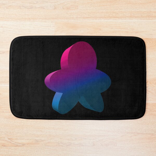 Item preview, Purple Pink Cyan Blue Meeple (Favorite Player Color) designed and sold by SassyClassyMe.