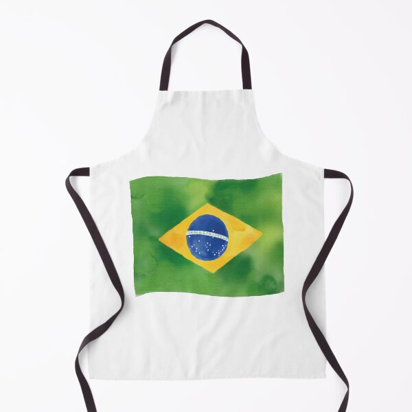 Item preview, Brazilian Flag Watercolor Design designed and sold by enzoblszk.