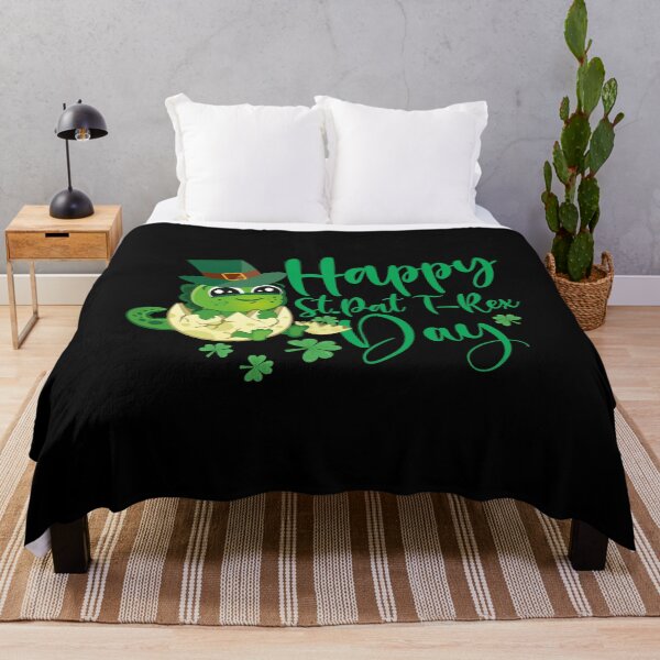Item preview, Kids Happy St Pat Trex Day Dino, st patricks day, shamrock, dinosaur designed and sold by plussorn.