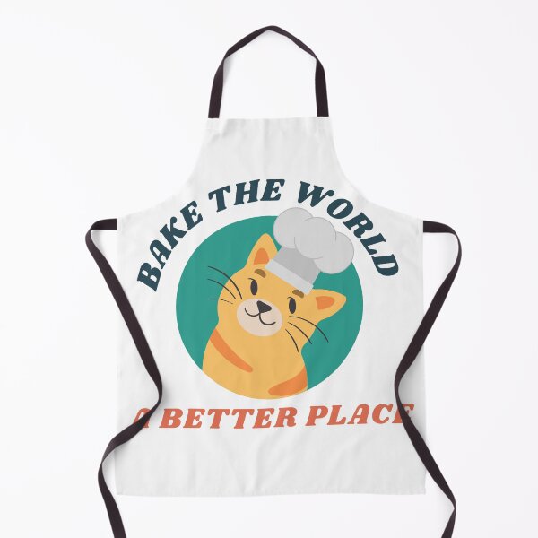 Item preview, Bake the world a better place designed and sold by Swiftpanther.
