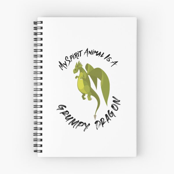 Item preview, My Spirit Animal Is A Grumpy Dragon designed and sold by ThunderBolt76.