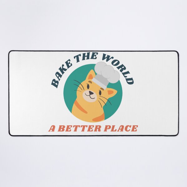 Item preview, Bake the world a better place designed and sold by Swiftpanther.