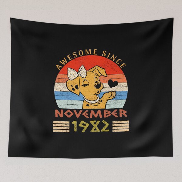 Item preview, 40 Year Old Awesome Since November 1982 Gifts 40th Birthday designed and sold by Beautiful Designs.