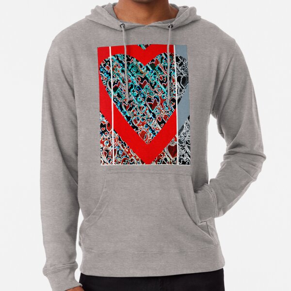 Hearts a plenty x 3 Lightweight Hoodie