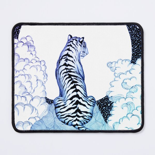 Item preview, Ombre Tiger Moon designed and sold by ECMazur Art.