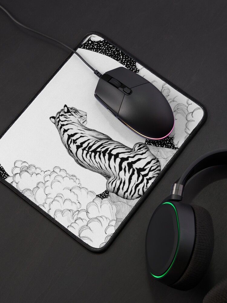 Alternate view of Tiger Moon Mouse Pad