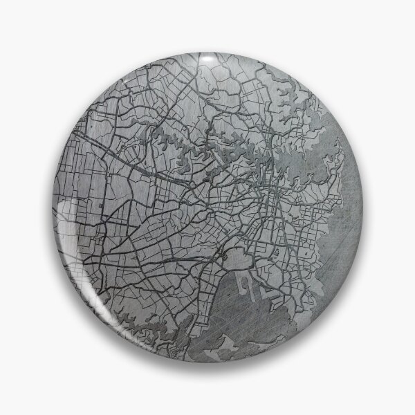 Item preview, Sydney, Australia, mapa de calles de la ciudad designed and sold by creative-athome.
