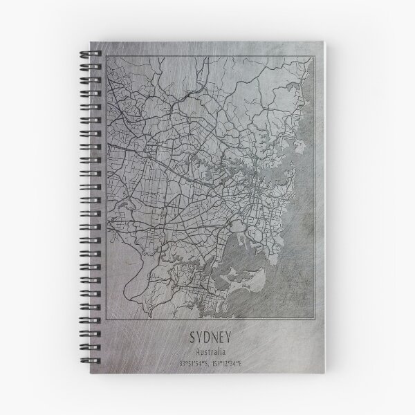 Item preview, Sydney, Australia, mapa de calles de la ciudad designed and sold by creative-athome.