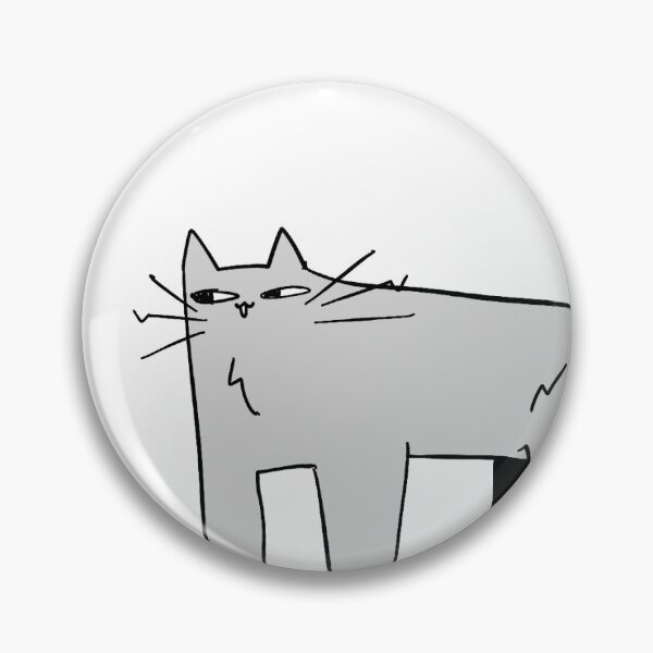 Item preview, High Art Grey Cat designed and sold by Sleepy-studio.