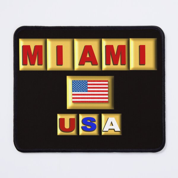 Item preview, Miami USA -Design that Expressess designed and sold by ArtPixs.