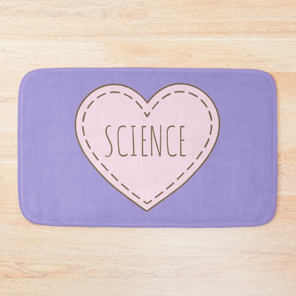 Item preview, I Love Science Heart designed and sold by mewsis.