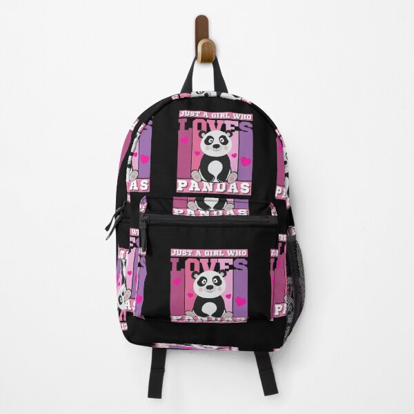 Item preview, Just A Girl Who Loves Pandas, Funny Kids Gift Idea, Fun Gift For Panda Lover designed and sold by Sun Sand & Sea Art.