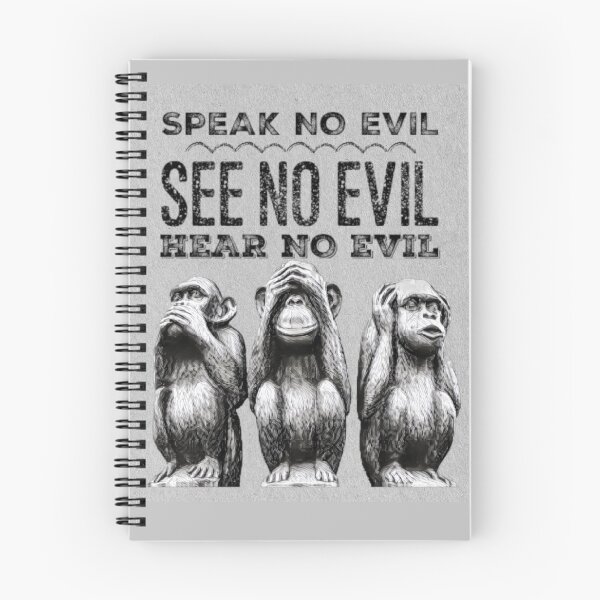 Item preview, The three wise monkeys - Speak no evil,see no evil,hear no evil designed and sold by FeeLnLivE.