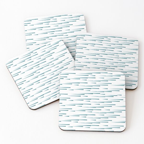 Item preview, Aqua and White Gradient Motion Stripe Pattern - Krylon 2022 Color of the Year Satin Rolling Surf designed and sold by ColorOfTheYears.