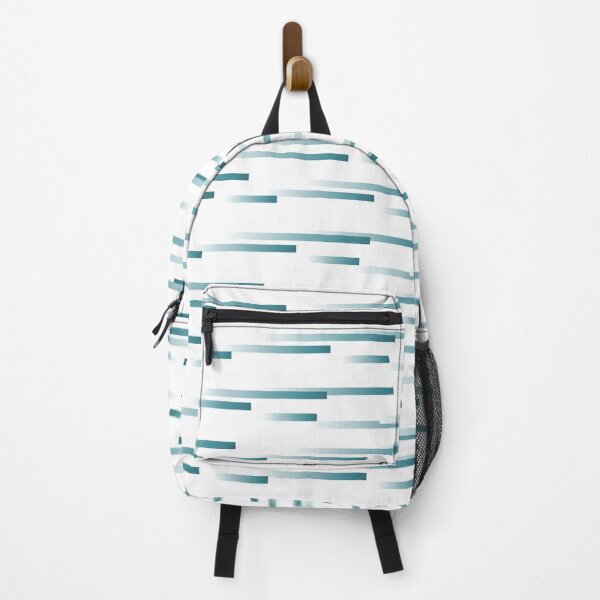 Item preview, Aqua and White Gradient Motion Stripe Pattern - Krylon 2022 Color of the Year Satin Rolling Surf designed and sold by ColorOfTheYears.