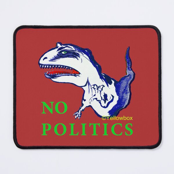 Item preview, NoPolitics Carnotaurus! - Yellowbox ink painting designed and sold by twyellowbox.